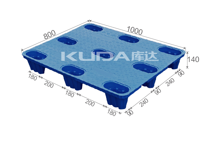 1008D吹塑九腳塑料托盤