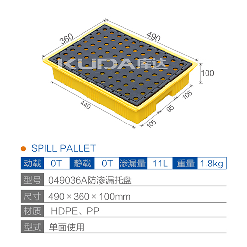 049036A防滲漏托盤